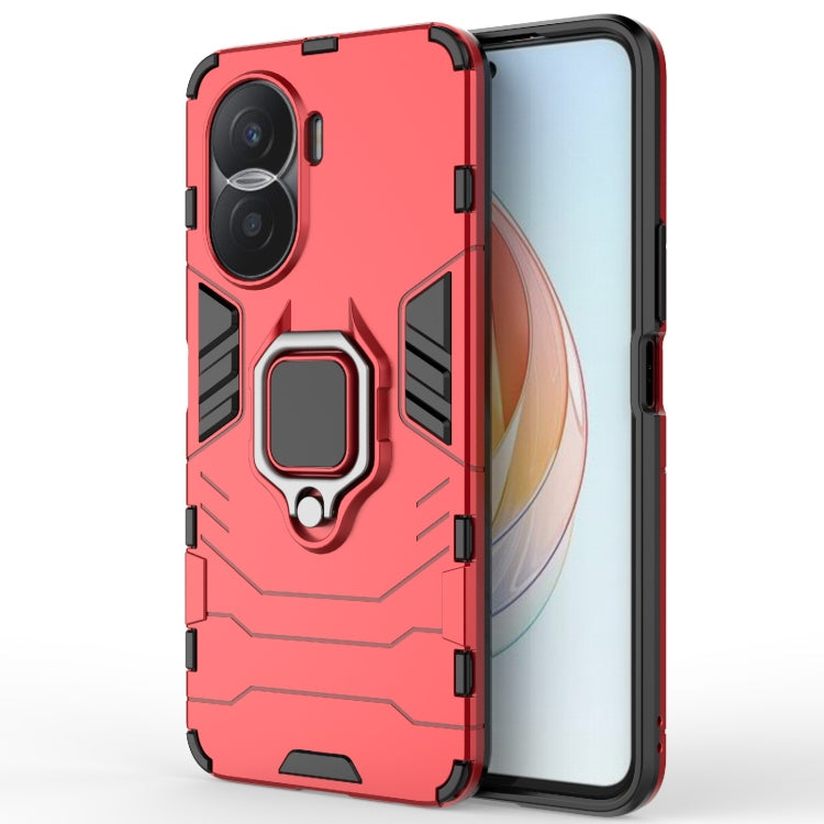 For Honor X40i Shockproof PC + TPU Protective Case with Magnetic Ring Holder