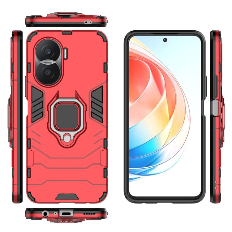 For Honor X40i Shockproof PC + TPU Protective Case with Magnetic Ring Holder