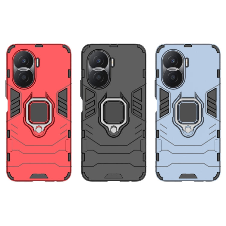 For Honor X40i Shockproof PC + TPU Protective Case with Magnetic Ring Holder
