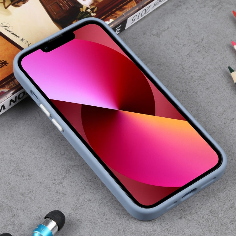 For iPhone 14 Two-color Shield TPU + PC Phone Case
