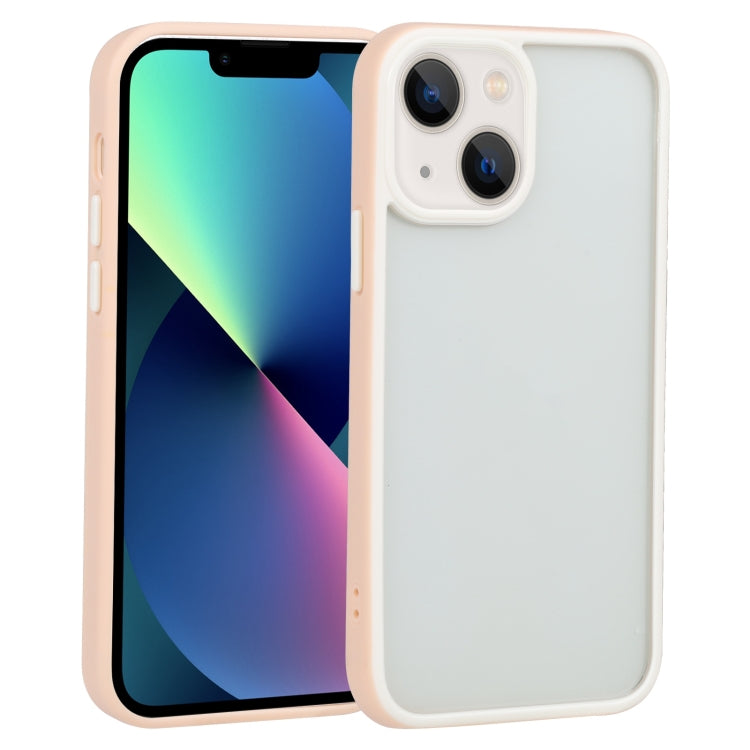 For iPhone 14 Plus Two-color Shield TPU + PC Phone Case