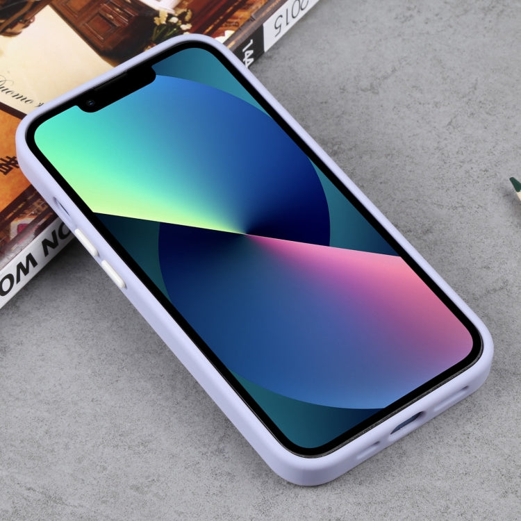 For iPhone 14 Plus Two-color Shield TPU + PC Phone Case