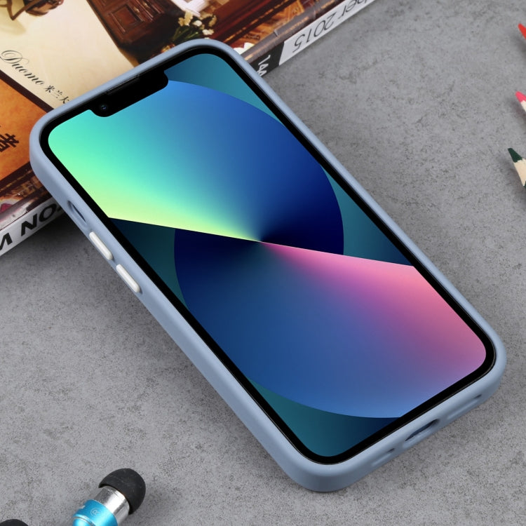 For iPhone 14 Plus Two-color Shield TPU + PC Phone Case
