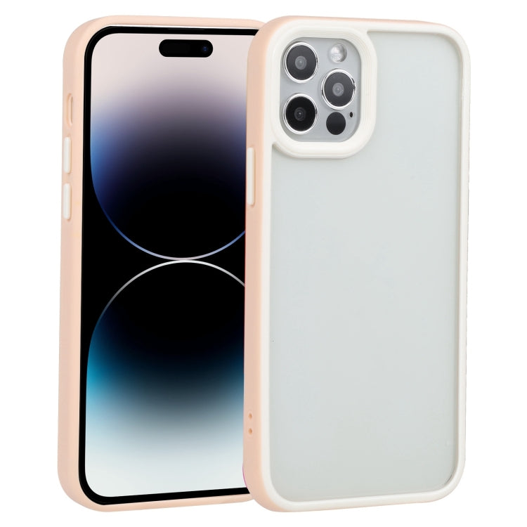 For iPhone 14 Pro Two-color Shield TPU + PC Phone Case