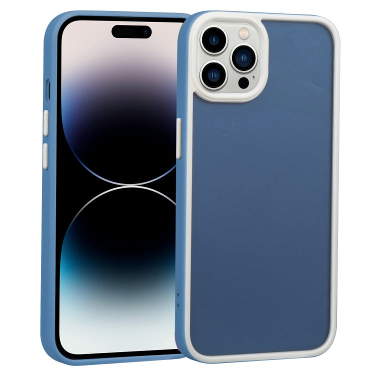 For iPhone 14 Pro Two-color Shield TPU + PC Phone Case