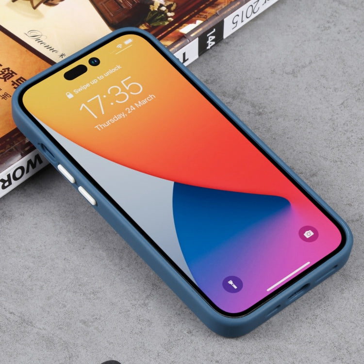 For iPhone 14 Pro Two-color Shield TPU + PC Phone Case