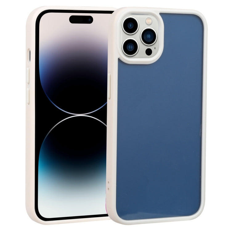 For iPhone 14 Pro Two-color Shield TPU + PC Phone Case