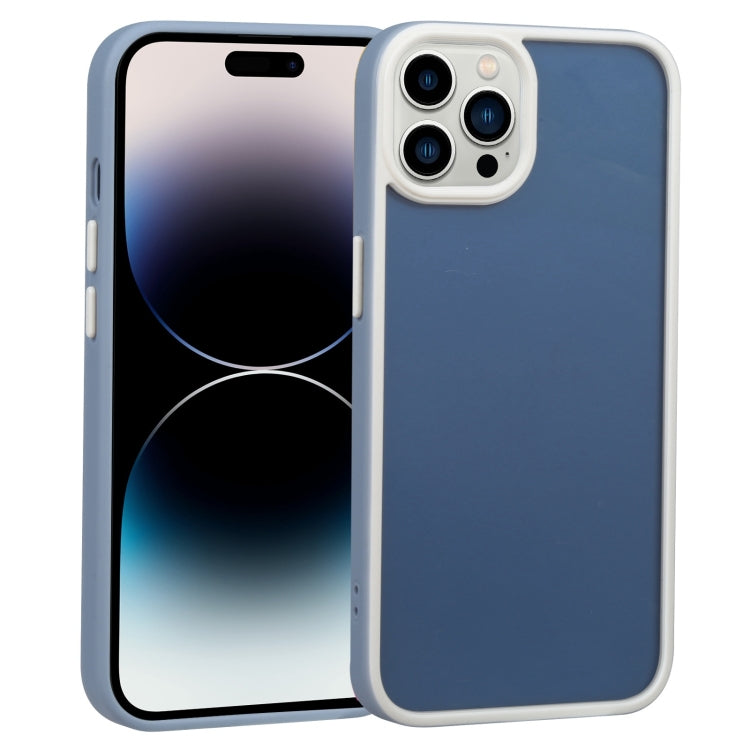 For iPhone 14 Pro Two-color Shield TPU + PC Phone Case