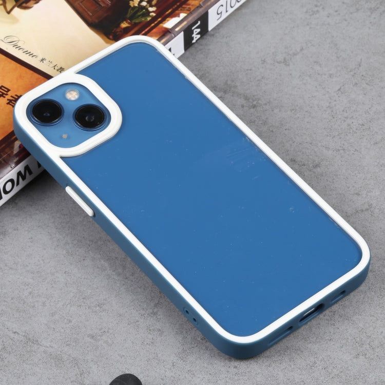 For iPhone 14 Pro Max Two-color Shield TPU + PC Phone Case