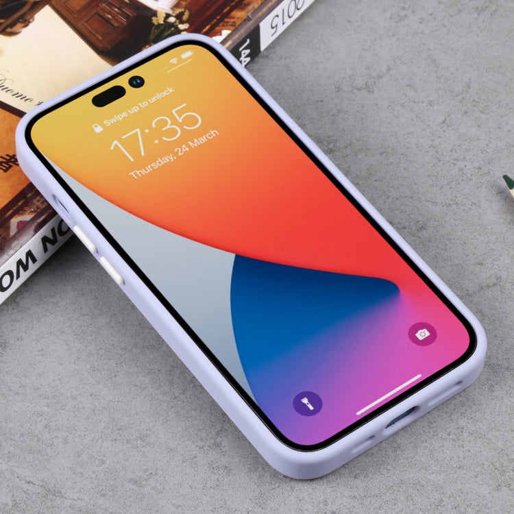 For iPhone 14 Pro Max Two-color Shield TPU + PC Phone Case