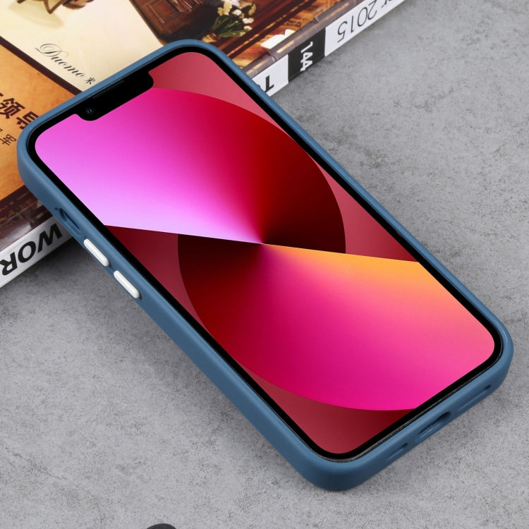 For iPhone 13 Two-color Shield TPU + PC Phone Case