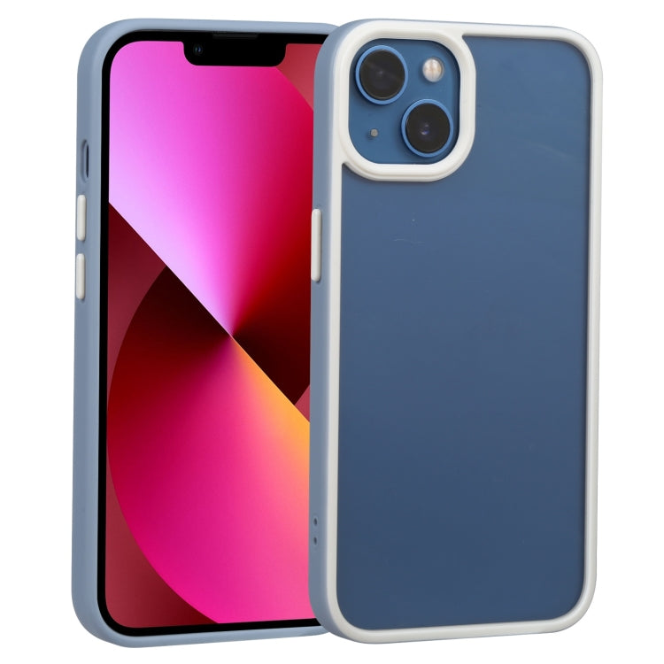 For iPhone 13 Two-color Shield TPU + PC Phone Case