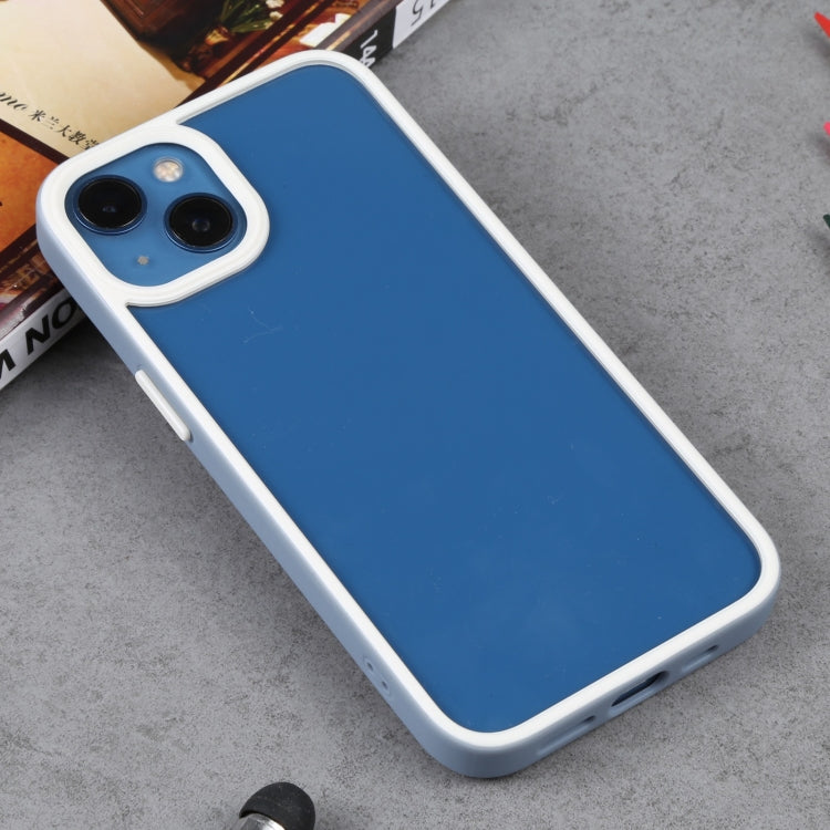 For iPhone 13 Two-color Shield TPU + PC Phone Case