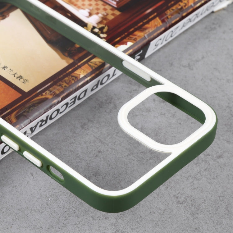 For iPhone 13 Pro Max Two-color Shield TPU + PC Phone Case