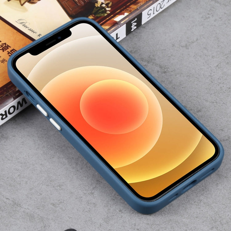 For iPhone 12 Two-color Shield TPU + PC Phone Case