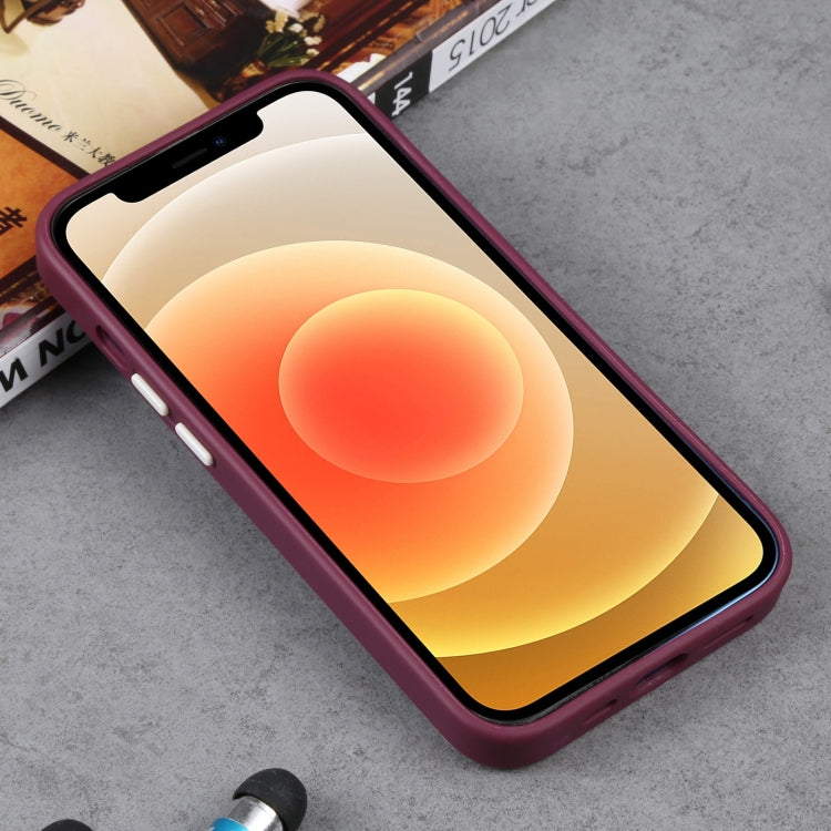 For iPhone 12 Two-color Shield TPU + PC Phone Case