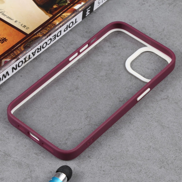 For iPhone 12 Two-color Shield TPU + PC Phone Case