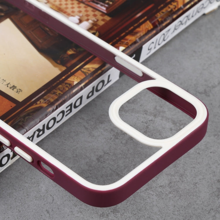 For iPhone 12 Two-color Shield TPU + PC Phone Case