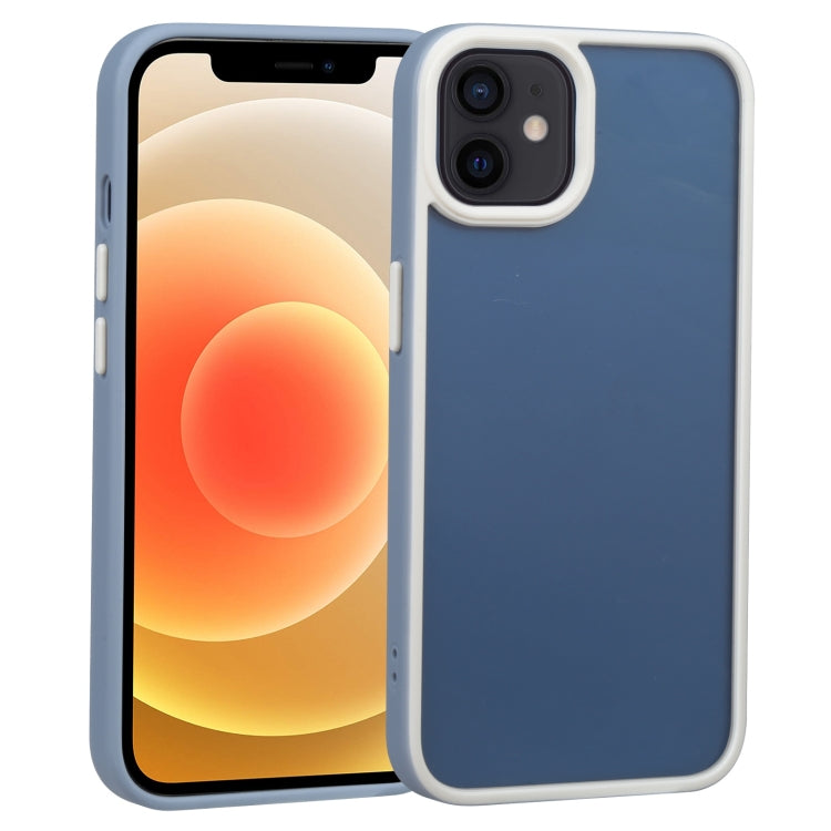 For iPhone 12 Two-color Shield TPU + PC Phone Case