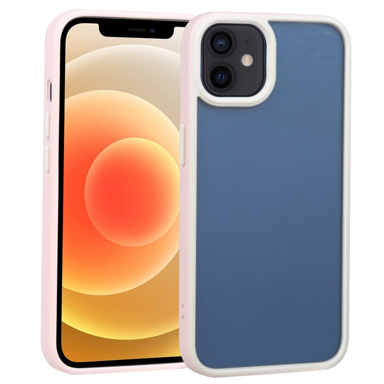 For iPhone 12 Two-color Shield TPU + PC Phone Case
