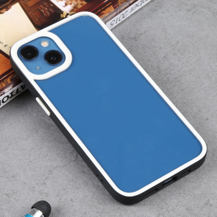 For iPhone 12 Two-color Shield TPU + PC Phone Case