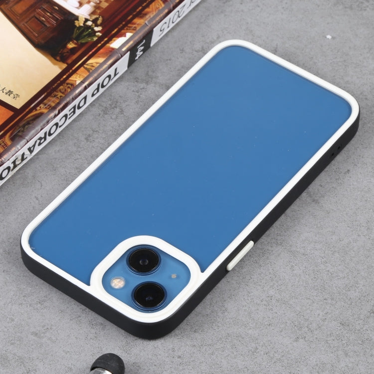 For iPhone 12 Two-color Shield TPU + PC Phone Case