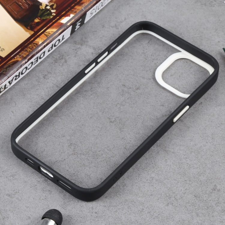 For iPhone 12 Two-color Shield TPU + PC Phone Case