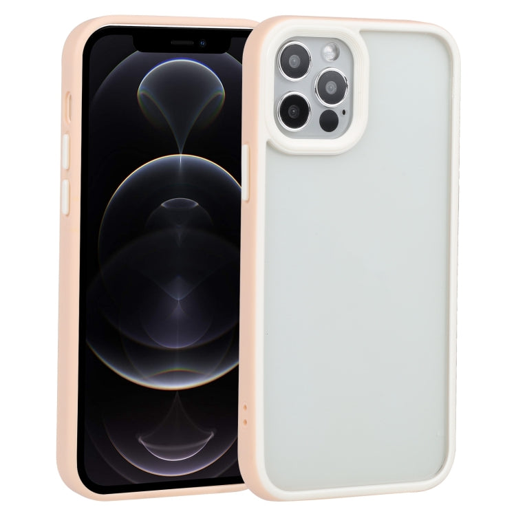 For iPhone 12 Pro Two-color Shield TPU + PC Phone Case