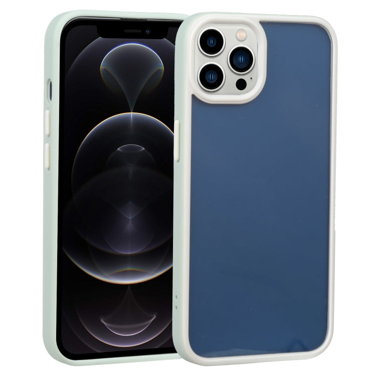 For iPhone 12 Pro Two-color Shield TPU + PC Phone Case