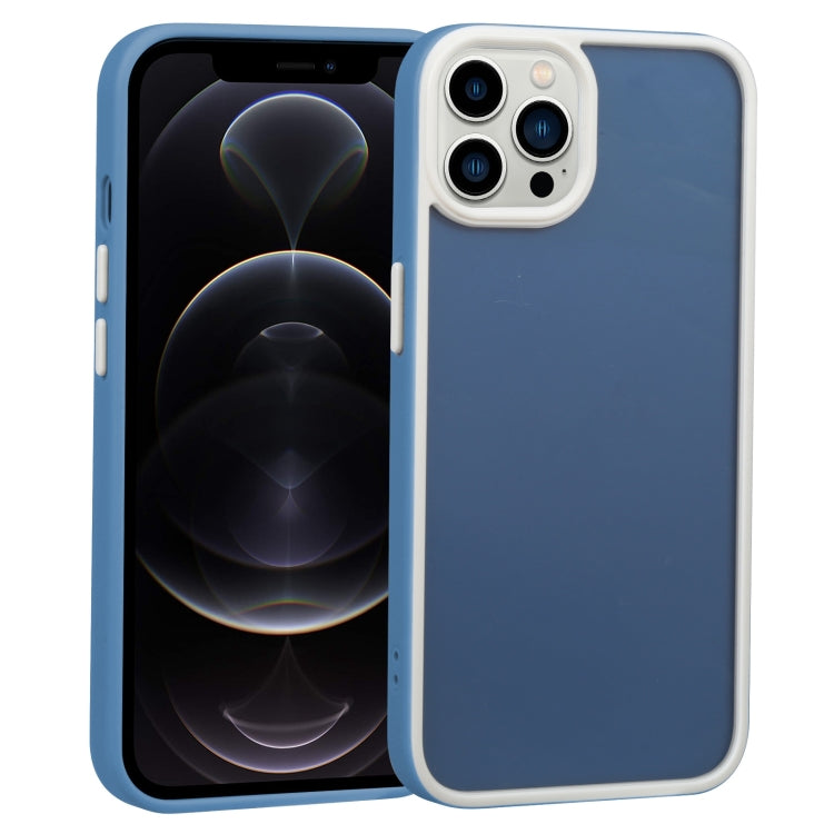 For iPhone 12 Pro Two-color Shield TPU + PC Phone Case