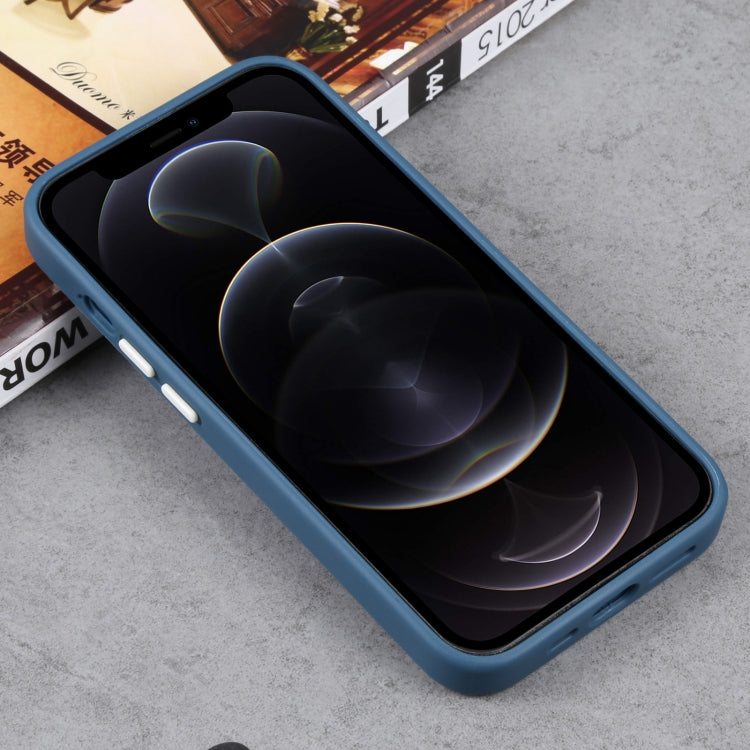 For iPhone 12 Pro Two-color Shield TPU + PC Phone Case
