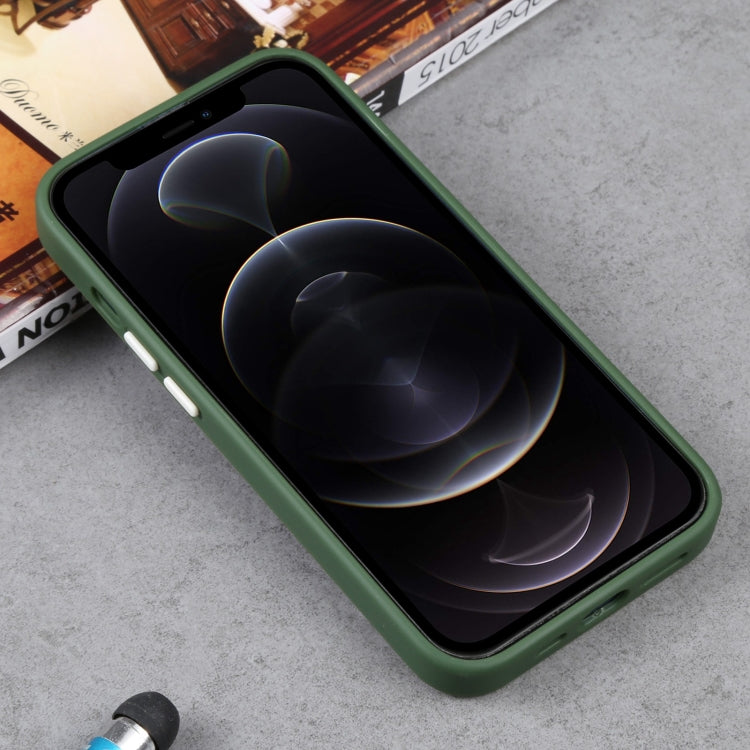 For iPhone 12 Pro Two-color Shield TPU + PC Phone Case