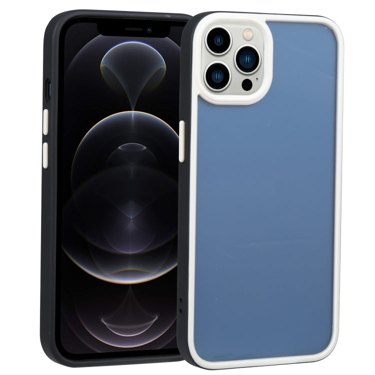 For iPhone 12 Pro Two-color Shield TPU + PC Phone Case