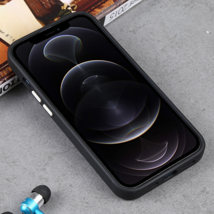 For iPhone 12 Pro Two-color Shield TPU + PC Phone Case