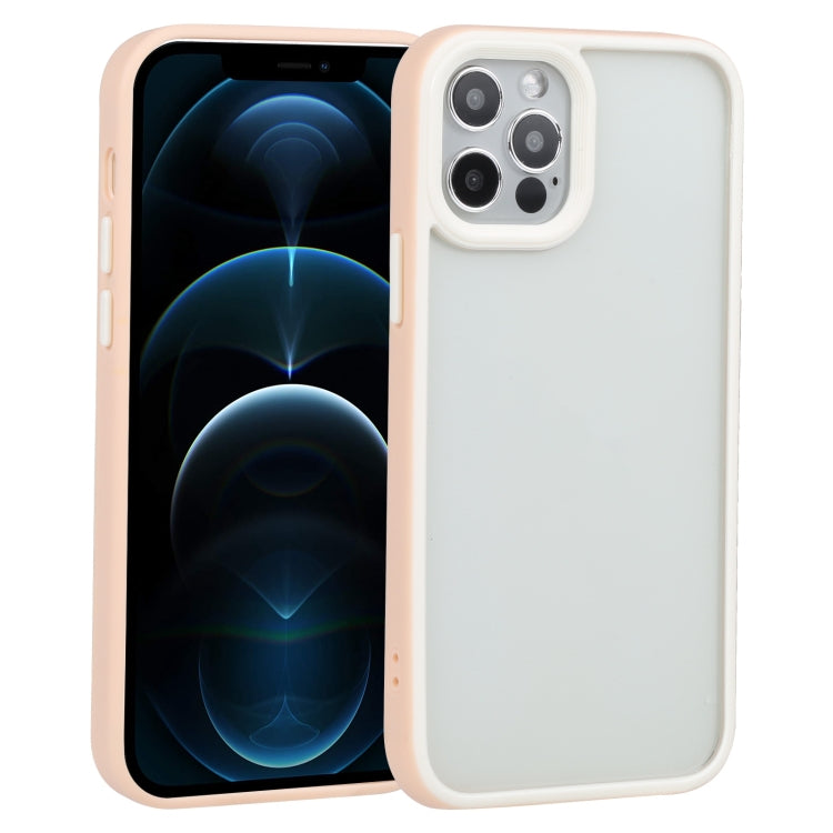 For iPhone 12 Pro Max Two-color Shield TPU + PC Phone Case