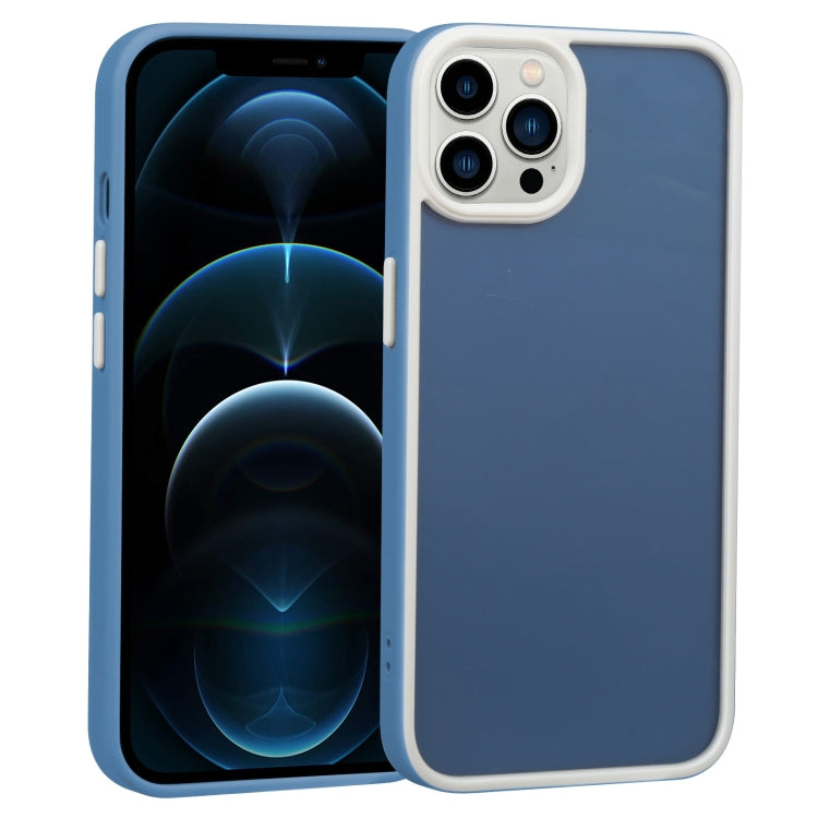 For iPhone 12 Pro Max Two-color Shield TPU + PC Phone Case