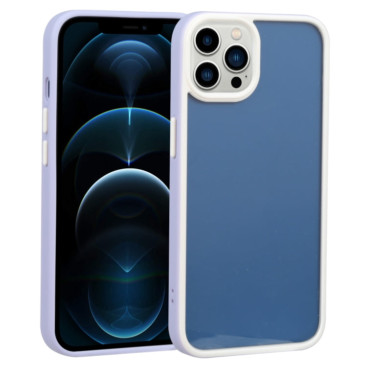 For iPhone 12 Pro Max Two-color Shield TPU + PC Phone Case