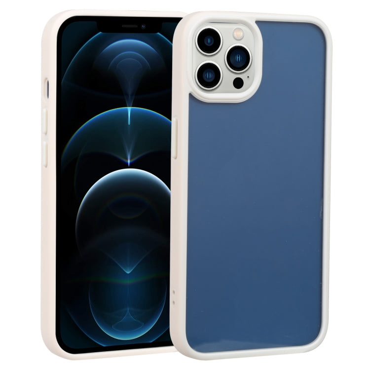 For iPhone 12 Pro Max Two-color Shield TPU + PC Phone Case