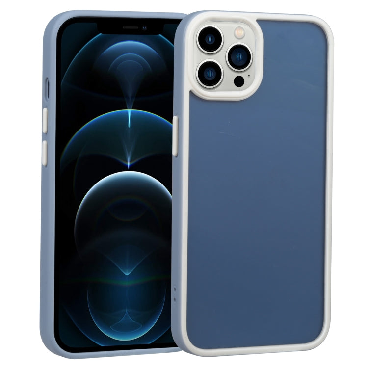 For iPhone 12 Pro Max Two-color Shield TPU + PC Phone Case
