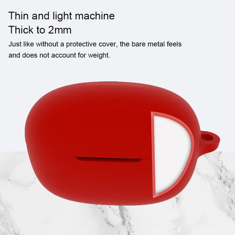 For Edifier Xemal FitPods Pure Color Bluetooth Earphone Silicone Case