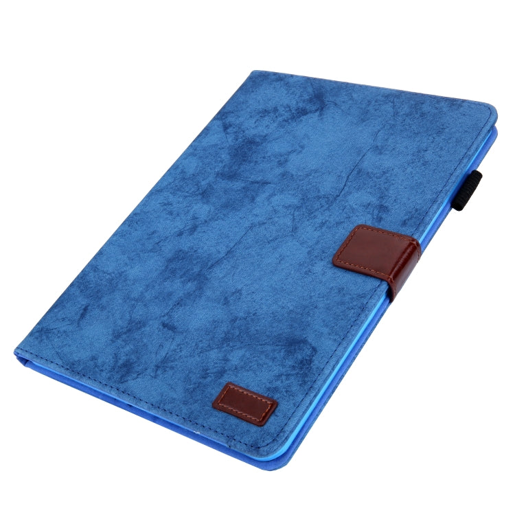 For iPad Pro 11 (2020) & (2018) Marble Style Cloth Texture Tablet PC Protective Leather Case with Bracket & Card Slot & Photo Holder