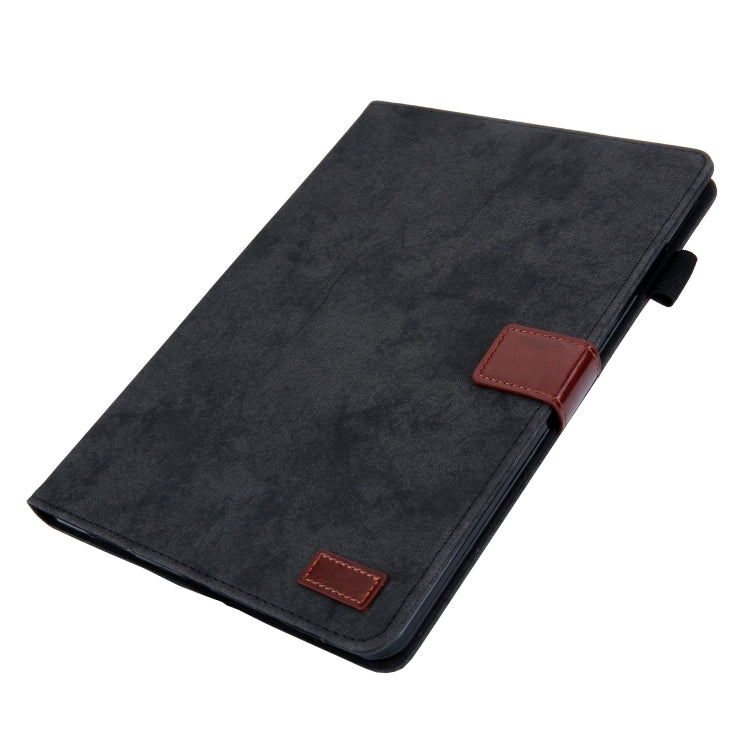 For iPad Pro 11 (2020) & (2018) Marble Style Cloth Texture Tablet PC Protective Leather Case with Bracket & Card Slot & Photo Holder