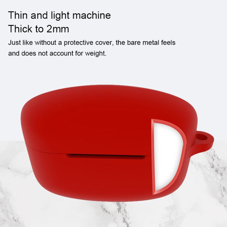 For Edifier LolliPods Pro Pure Color Bluetooth Earphone Silicone Case