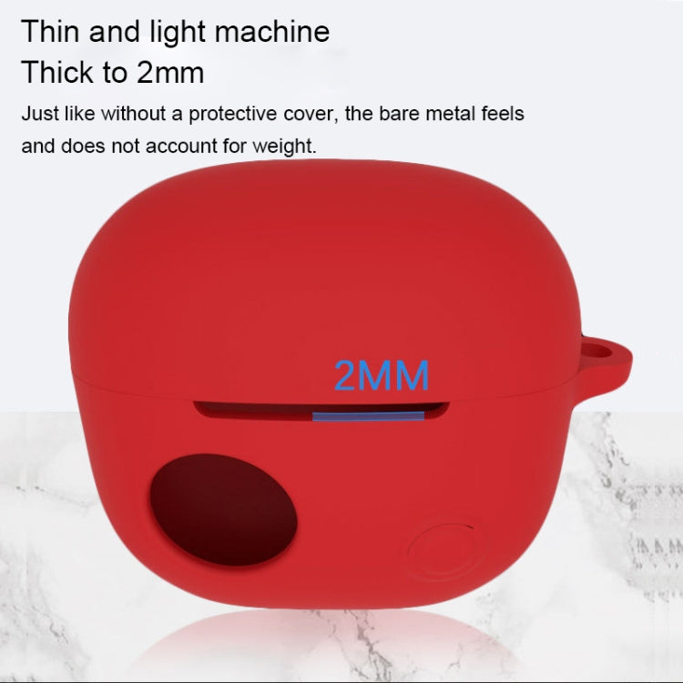 For Edifier Heartless TO-U2 Pure Color Bluetooth Earphone Silicone Case