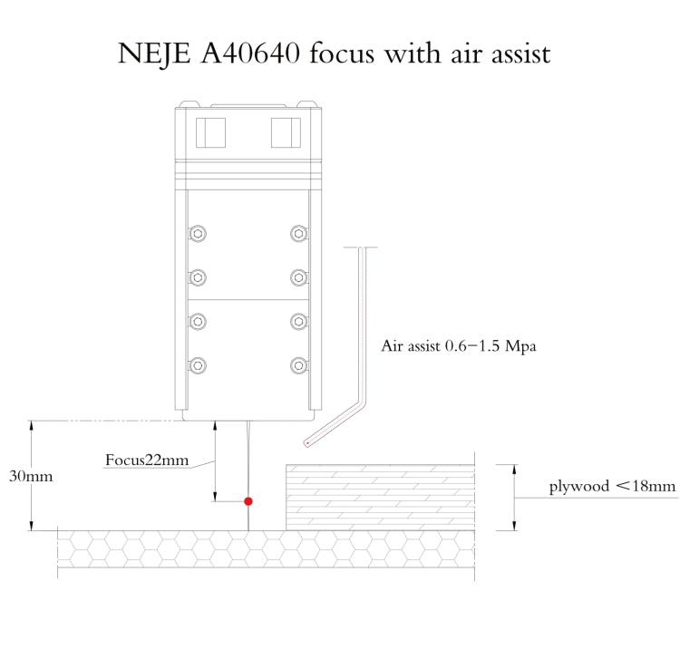 NEJE MASTER 3 Plus Laser Engraver with A40640 Laser Module