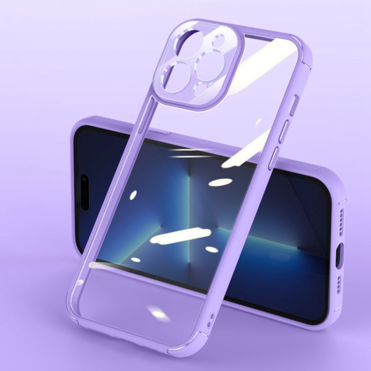 For iPhone 14 Pro Max Acrylic Transparent PC Phone Case