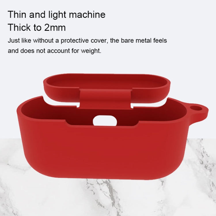 For ZTE Live Buds Pure Color Bluetooth Earphone Silicone Protective Case