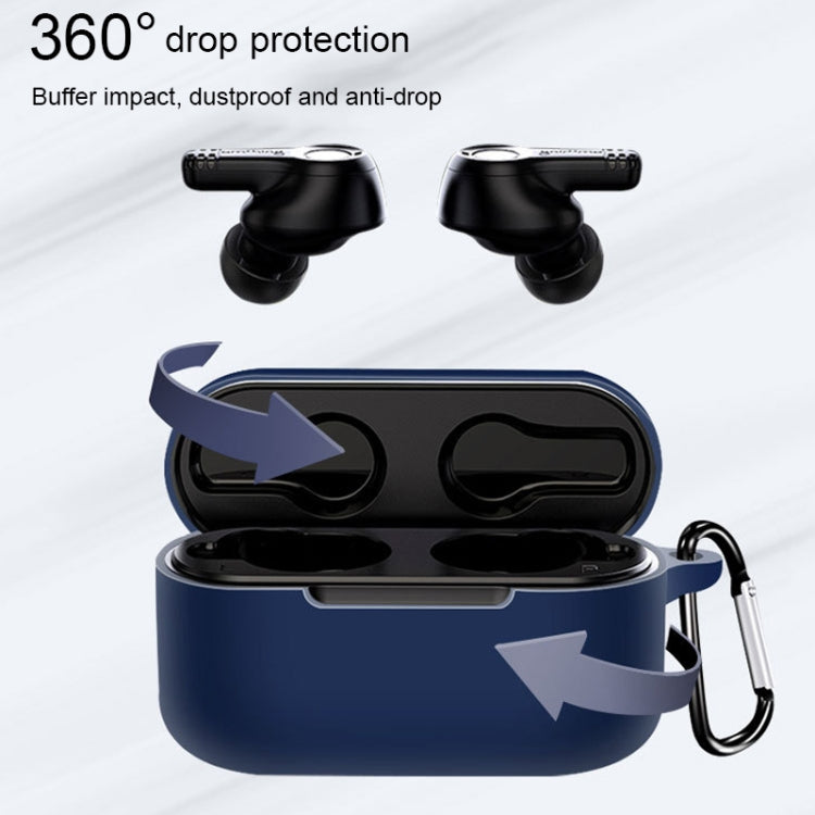 For ZTE Live Buds Pure Color Bluetooth Earphone Silicone Protective Case