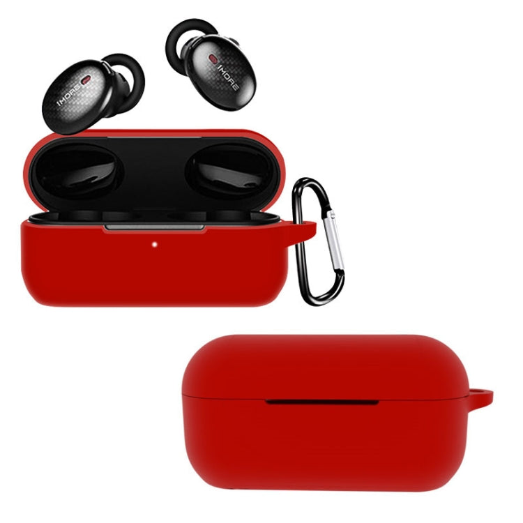 For 1MORE EHD9001TA Pure Color Bluetooth Earphone Silicone Protective Case