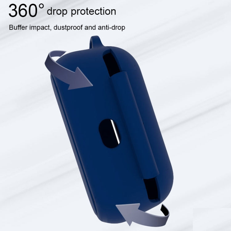 For 1MORE EHD9001TA Pure Color Bluetooth Earphone Silicone Protective Case
